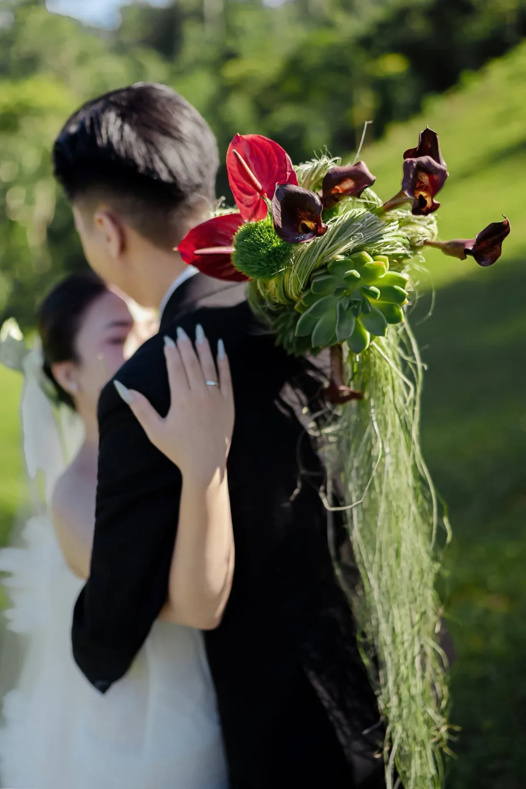 Ảnh cưới chụp trong studio